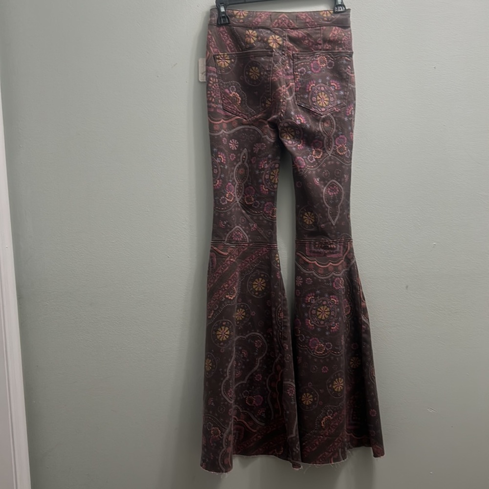 COPY - NWT FREE PEOPLE JUST FLOAT ON FLARE- GEO CHOCOLATE COMBO - Picture 7 of 12